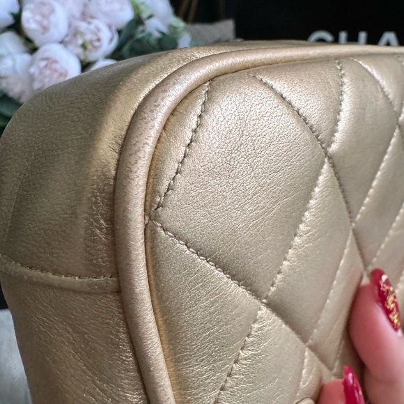 Chanel metallic lambskin quilted mini *PRICE is FIRM* - Picture 14 of 16